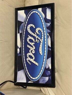 FORD LED 19" X 10" HIGH INTENSITY LED WALL DECOR LIGHT UP LED SIGN